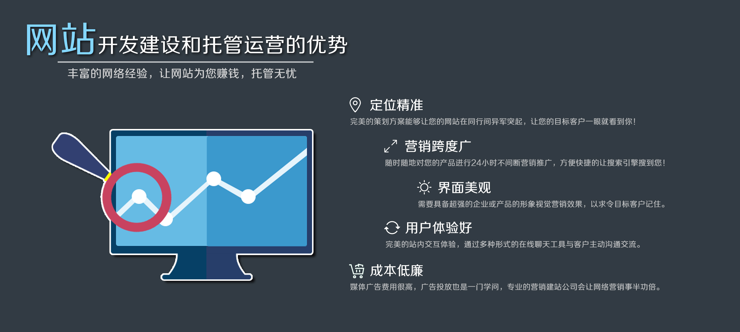 網站定製開發和託管運營