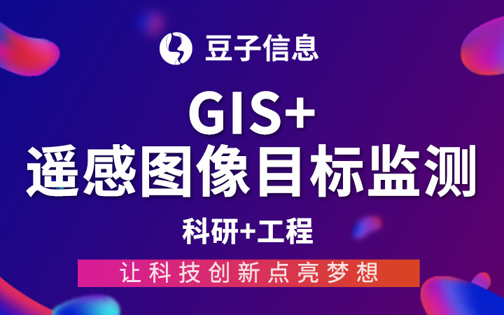 GIS + 遥感图像目标监测 软件开发技术服务
